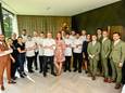 De 20 werknemers die gisteren aanwezig waren in het restaurant in Roeselare, van poetshulp tot chef-kok.
