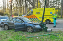 Bestuurder gewond bij ongeluk op N69 tussen Valkenswaard en Aalst.