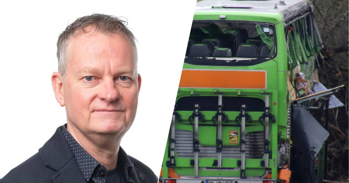 Een bus kantelt bij een ongeluk eerder dan een personenauto: hier zit je het veiligst.