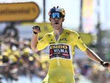 Cette fois, c’est la bonne: le maillot jaune Wout van Aert remporte la 4e étape en solitaire après un grand numéro