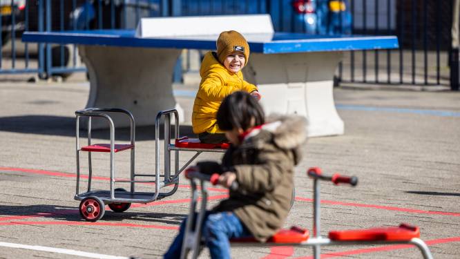 Deze school laat Oekraïense kinderen weer lachen: ‘Nederlands leren is een goede afleiding’