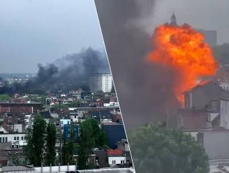 KIJK. Beelden tonen moment waarop grote vuurbal ontsnapt nadat barbecue ontploft in Borgerhout