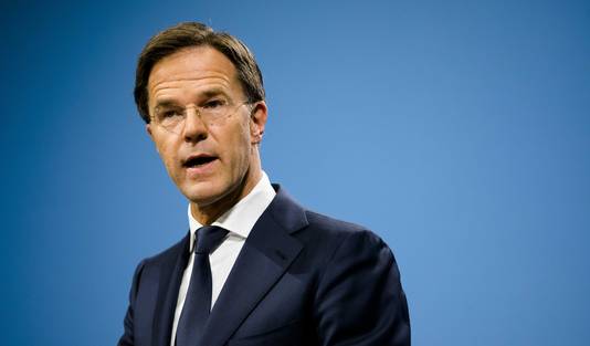 Premier Mark Rutte, afgelopen vrijdag na de ministerraad.