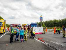 Man (73) uit Den Bosch overleden bij botsing op Brabantse snelweg, vrachtwagenchauffeur aangehouden