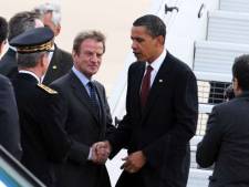 Arrivée en France du président Obama