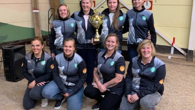 Dames petanqueclub Reynaert kronen zich tot Belgisch kampioen