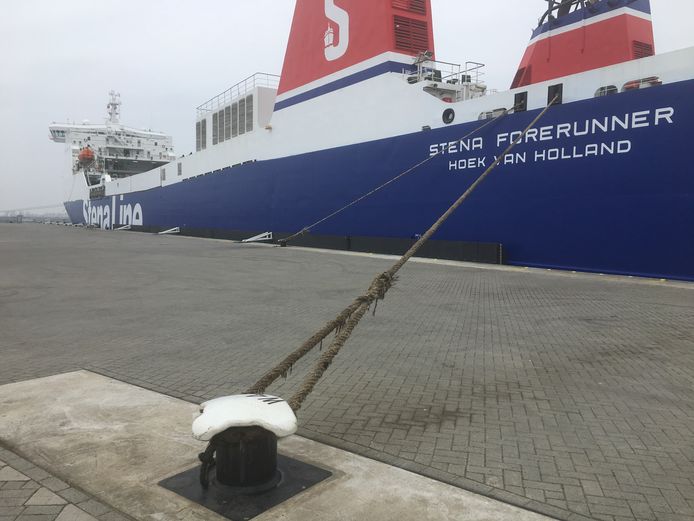 Stena Line heeft de terminal in de Europoort vergroot.