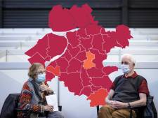 KAART | Lichte daling besmettingen Oost-Nederland, Almere drukt zwaar op besmettingscijfers in koploper Flevoland