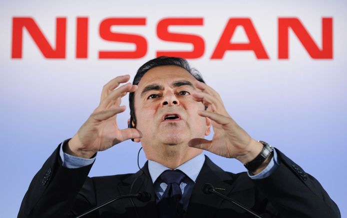 Voormalig CEO van Nissan Carlos Ghosn