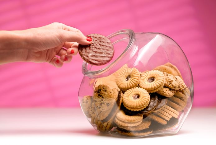 Een koekje bij de koffie. En nog een.
