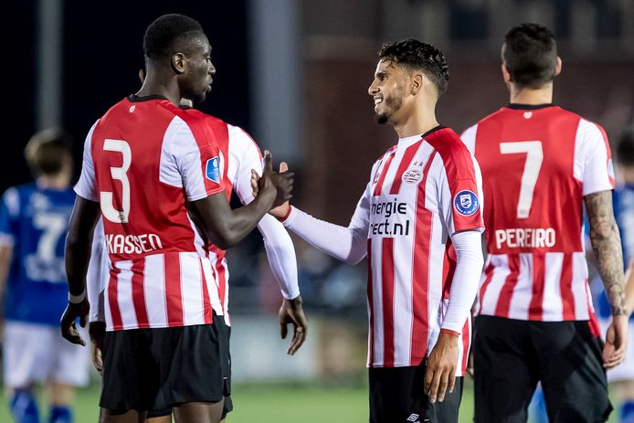 Adam Maher, man van de wedstrijd tijdens SDC Putten-PSV.