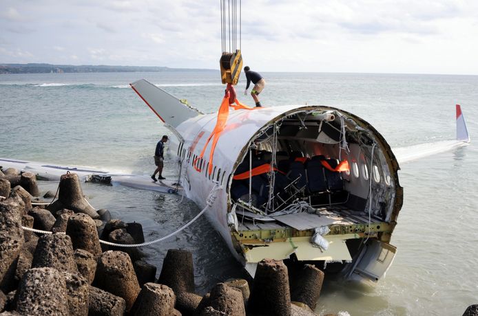 Het toestel van Lion Air stortte neer in de Javazee. Alle 189 inzittenden lieten daarbij het leven.