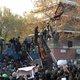 Manifestanten dringen Britse ambassade in Teheran binnen