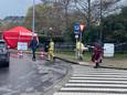 In Gootje, in het centrum van Balegem, werd maandagochtend een lichaam aangetroffen.