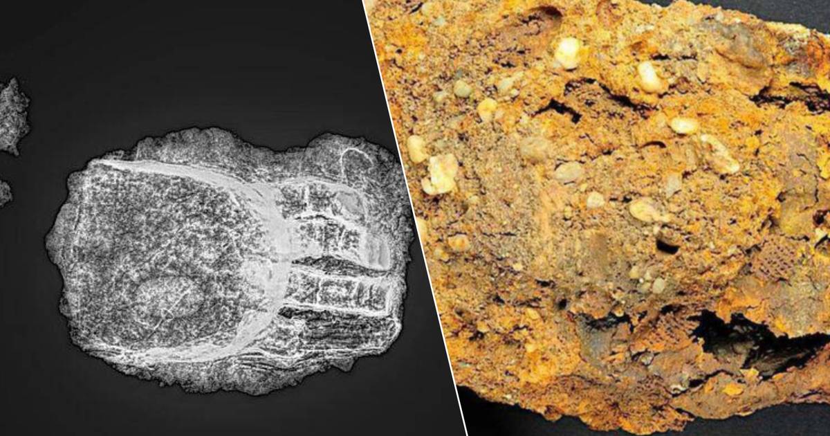 Археологи нашли древний металлический протез руки в Германии  снаружи