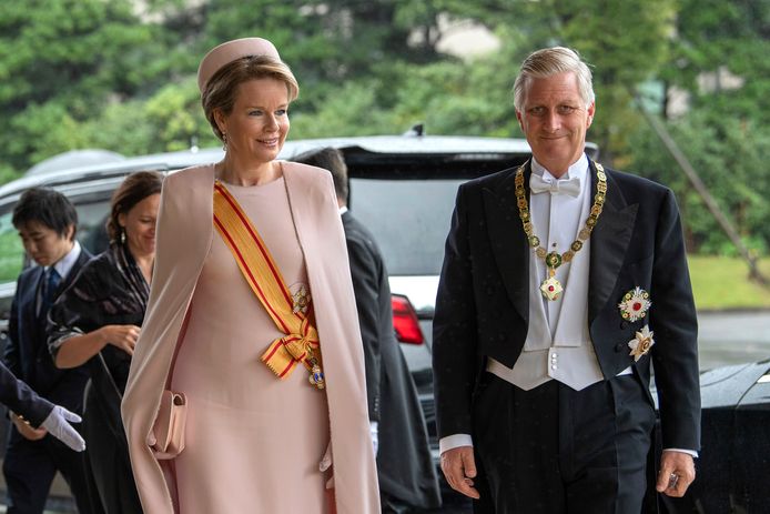 Koningin Mathilde en koning Filip woonden de festiviteiten bij.