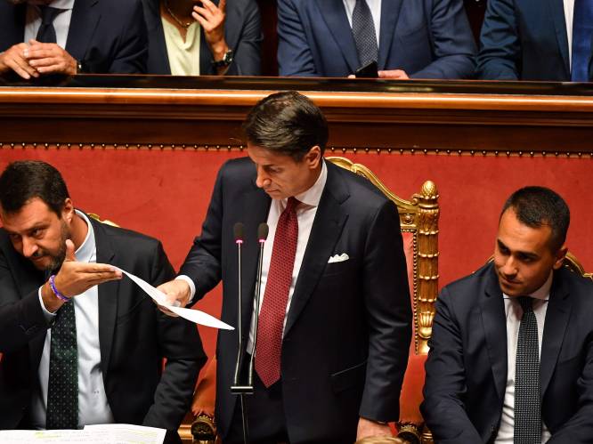 Italiaanse premier biedt ontslag aan: "Salvini creëert politieke crisis om eigenbelang”