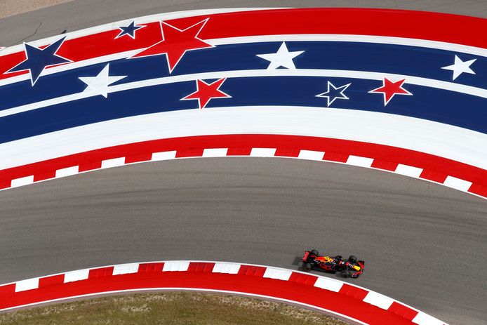 Max Verstappen in the United States.