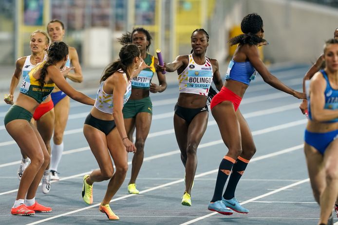 Avec cette décision, la Belgique, qui avait couru en 3:12.75 (record national), termine bien à la 3e place de sa série et ira en finale avec le 7e chrono au lieu du 5e temps des qualifiés dans un premier temps.