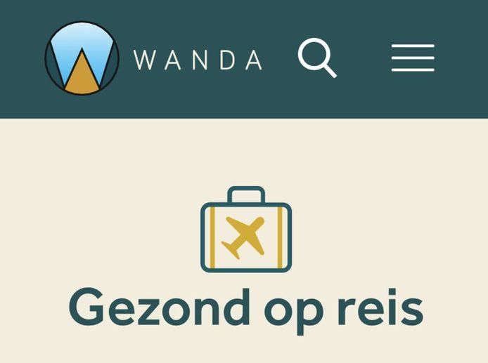 Wanda, de app van het Tropisch Instituut voor Geneeskunde in Antwerpen.