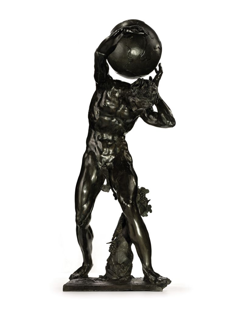 Atlas, Adriaen de Vries, 1626 Beeld Christie's images ltd. 2014   