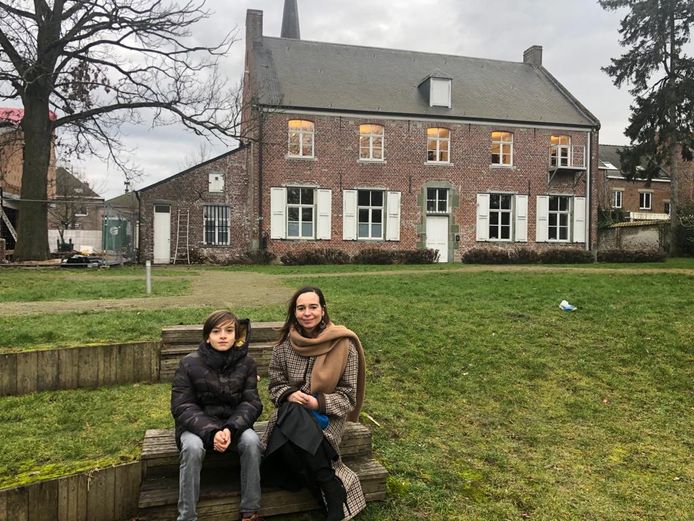 Kristien Van Vaerenbergh in de Dekenijtuin.