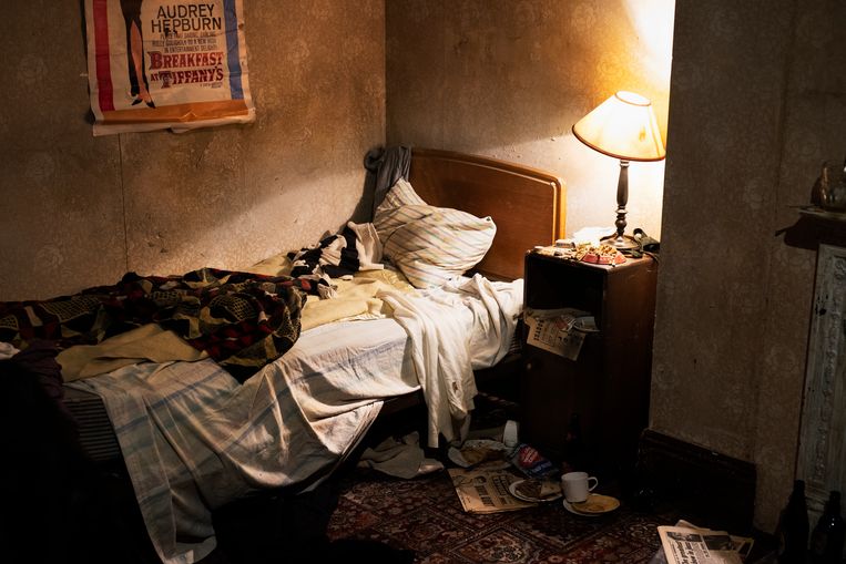 Reconstructie van de flat in Chelsea waar Keith Richards, Brian Jones en Mick Jagger in 1962 woonden.  Beeld David Vroom
