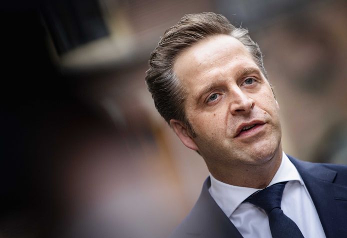 Hugo de Jonge, demissionair minister van Volksgezondheid, Welzijn en Sport.