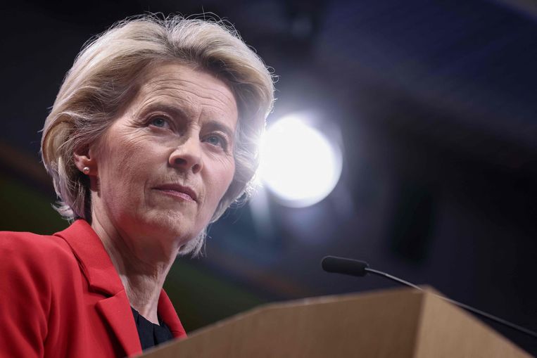 Europees Commissievoorzitter Ursula von der Leyen. Beeld AFP