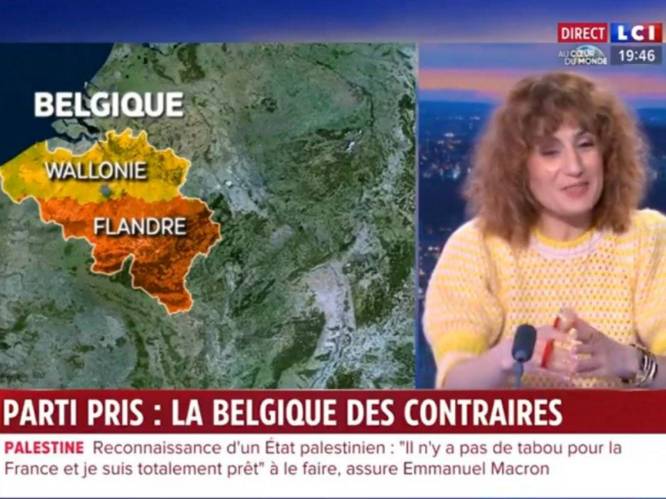 “Une terrible erreur”: Franse zender toont “foute” kaart van België tijdens live-uitzending