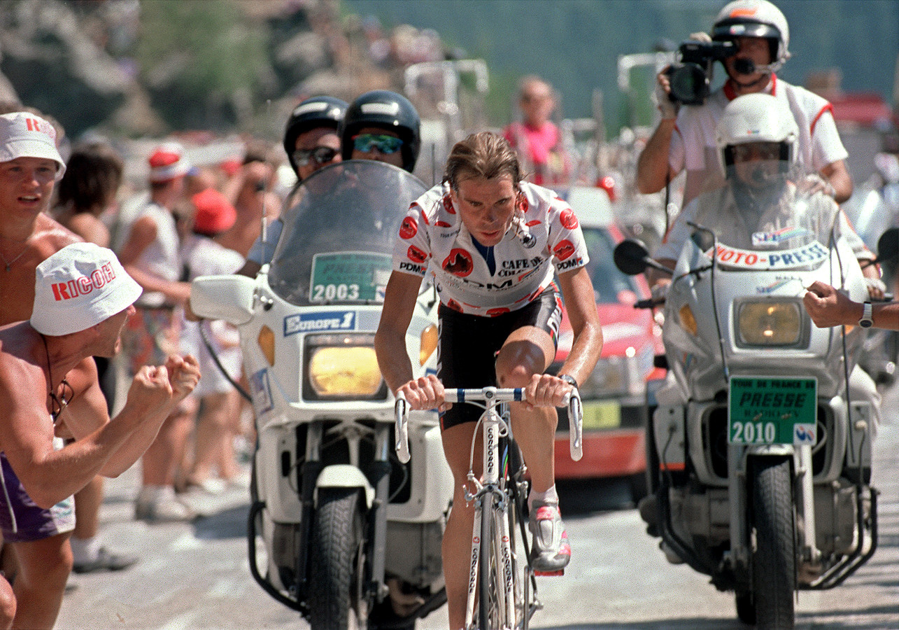 Hollands glorie op Alpe d’Huez GertJan Theunisse 33 jaar geleden laatste Nederlandse winnaar