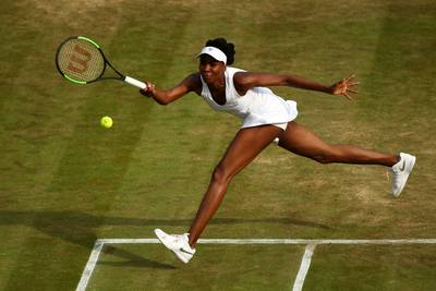 Venus Williams blijft winnen ondanks privéperikelen