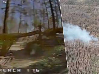 KIJK. Oekraïense videobeelden tonen hoe kamikaze-drone Russische schuilplaats binnenvliegt en ontploft