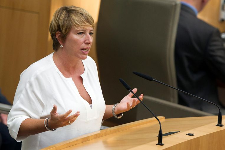 Caroline Gennez, sp.a Beeld belga