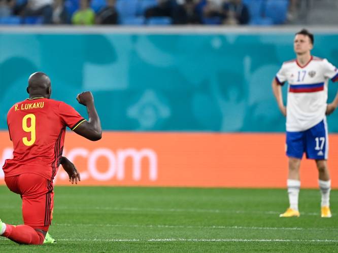 UEFA steunt protest tegen racisme van Rode Duivels en veroordeelt boegeroep Russische fans