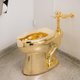 'Een toilet. Van een kunstenaar. Van massief goud'