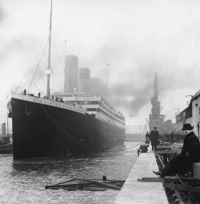 De Titanic.