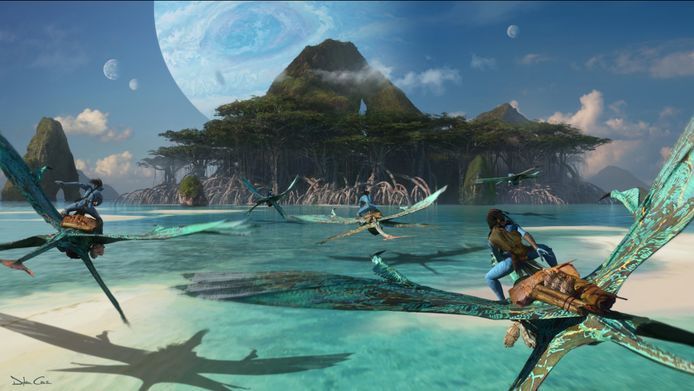 James Cameron deelde de eerste conceptbeelden van het langverwachte vervolg op 'Avatar'