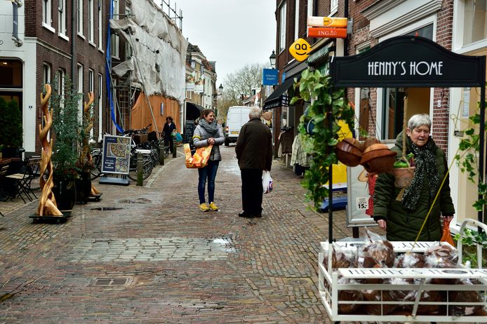 De binnenstad van Oudewater.