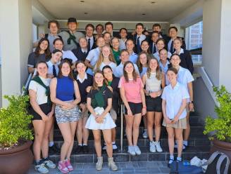 Guldensporencollege Kaai verwelkomt leerlingen uit Kaapstad