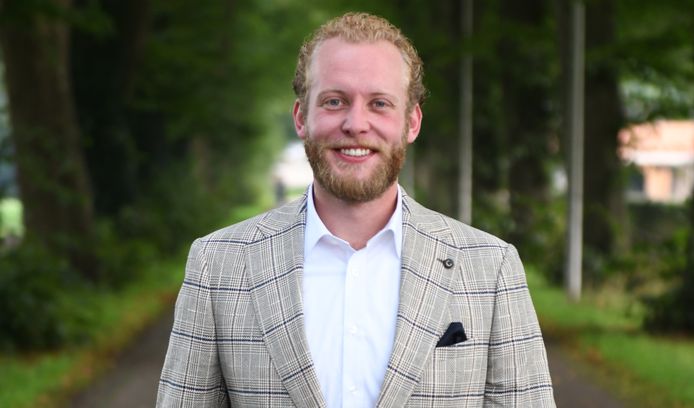 Bart-Jan van den Berg, lijsttrekker voor de VVD bij de komende raadsverkiezingen in Rijssen-Holten.