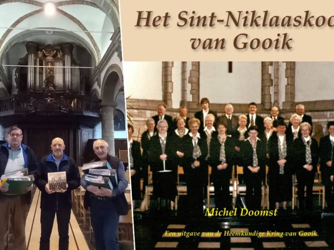 Heemkundige Kring van Gooik eert koor van Sint-Niklaaskerk met boek