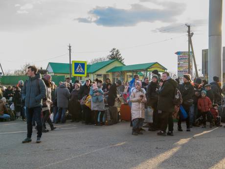 Près de 520.000 réfugiés ukrainiens ont fui dans les pays frontaliers