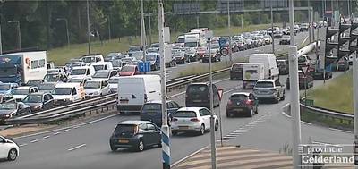 Verkeersdrukte rond Arnhem neemt af na vrijgeven A12