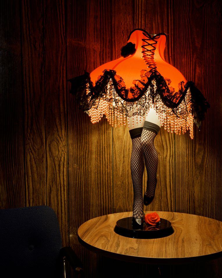 ‘Leg lamp’, Big Four Ranch, Ely. Beeld Marc McAndrews