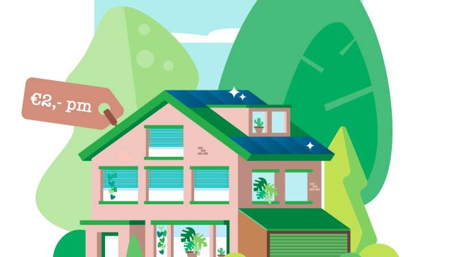 Jeroen betaalt 2 euro per maand: ‘Bewust geen warmtepomp genomen’