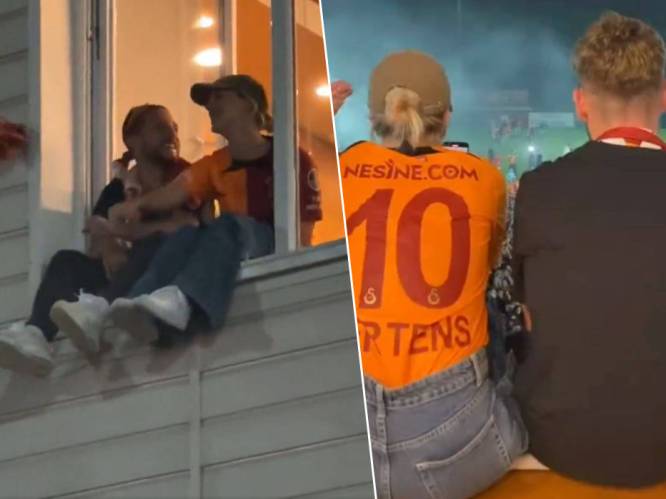 KIJK. Dries Mertens en Kat Kerkhofs genieten zij aan zij intens van waanzinnig titelfeest, volgens Turkse bond blijft Rode Duivel nog seizoen