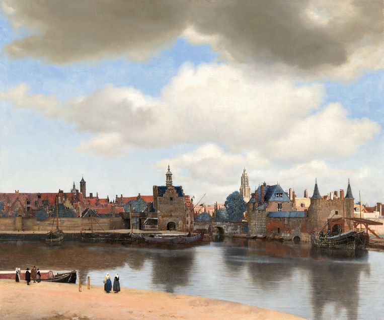 ‘Gezicht op Delft’ van Johannes Vermeer. Beeld Johannes Vermeer