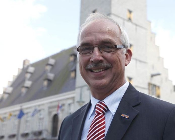 Burgemeester Jan-Frans Mulder.