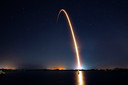 Lancering van een SpaceX-raket.